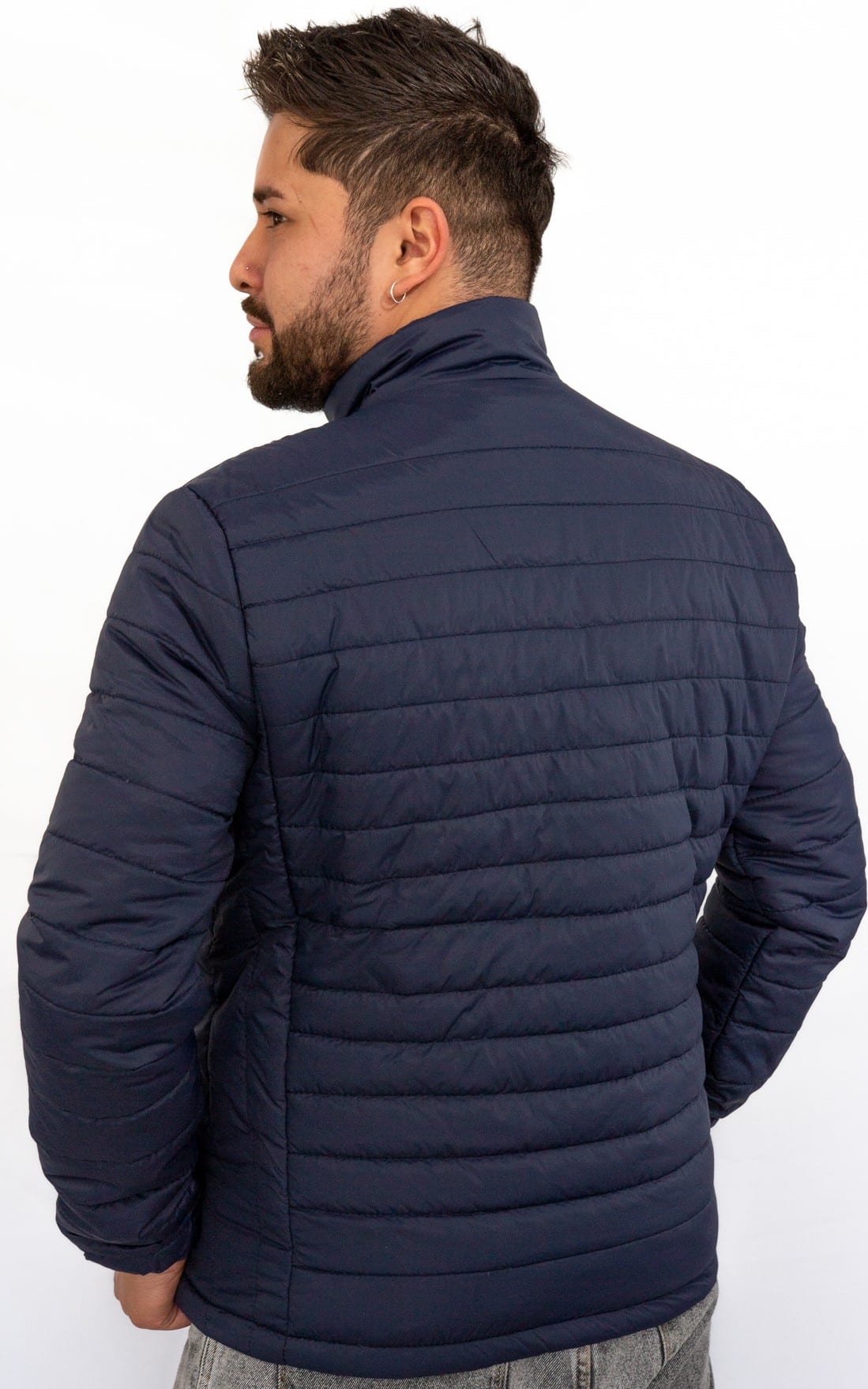 chaqueta invierno para caballero color azul - Imagen 3