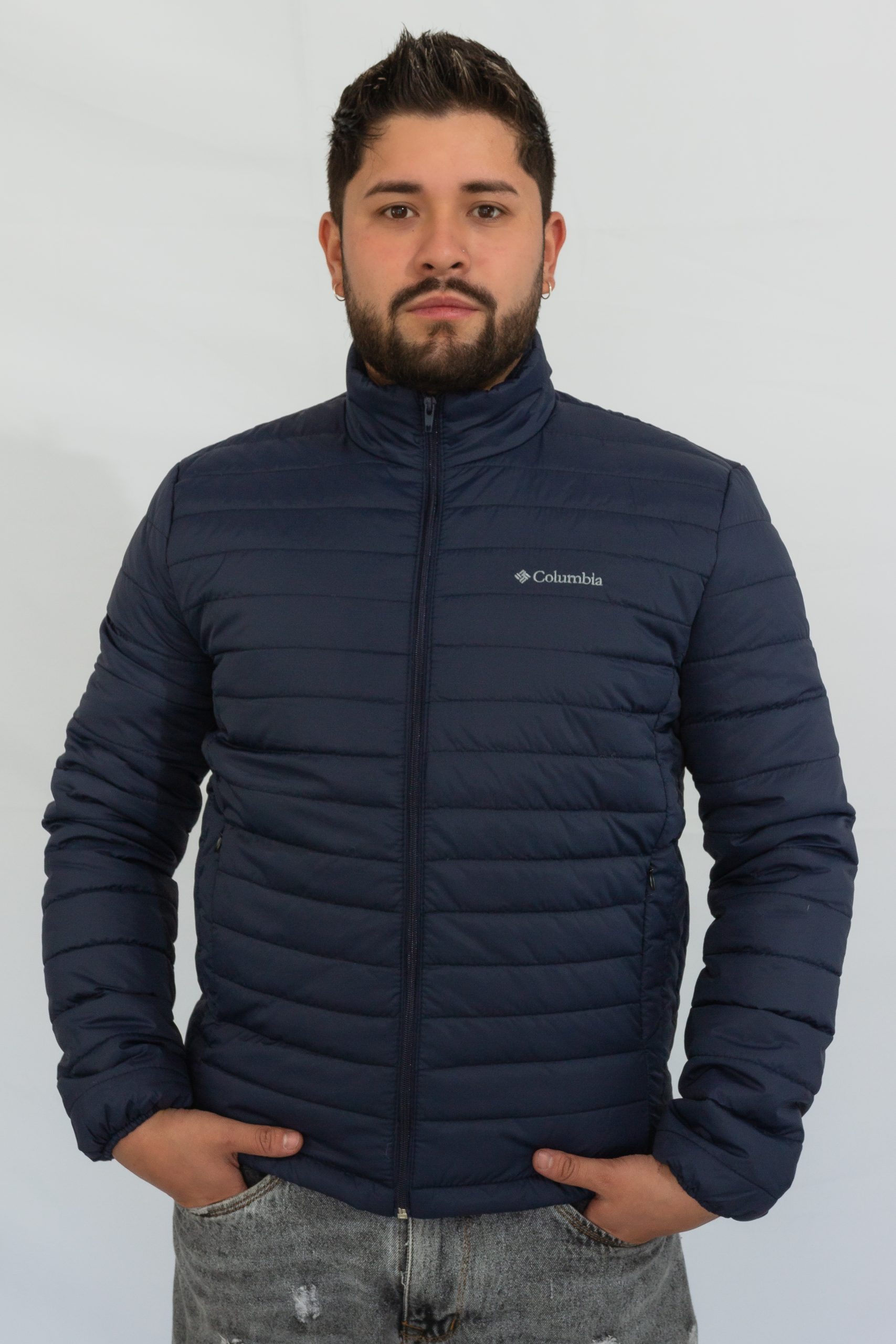 chaqueta invierno para caballero color azul - Imagen 5