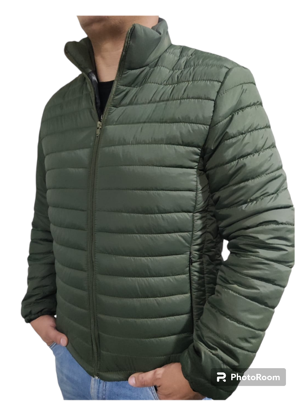 chaqueta invierno para caballero blanca - Imagen 12