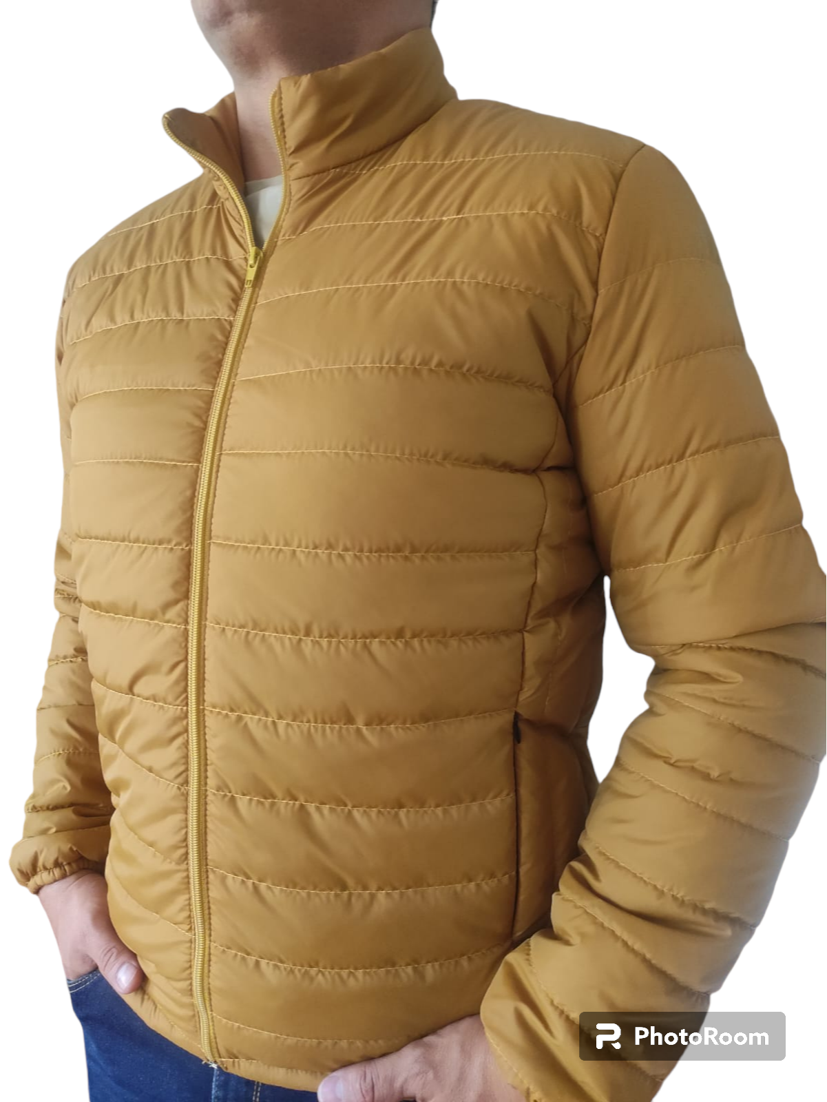 chaqueta invierno para caballero blanca - Imagen 7